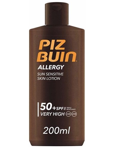 Allergy Locion Solar Spf50+ 200 Mililitros Piz Buin