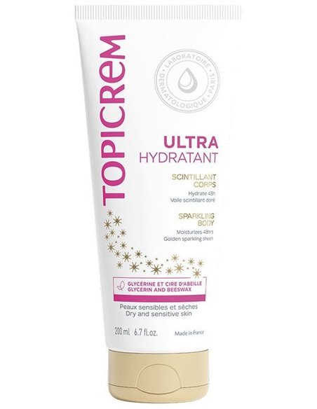 Topicrem Ultra Hidrat Emulsion Corp Dorado 200Ml de Topicrem