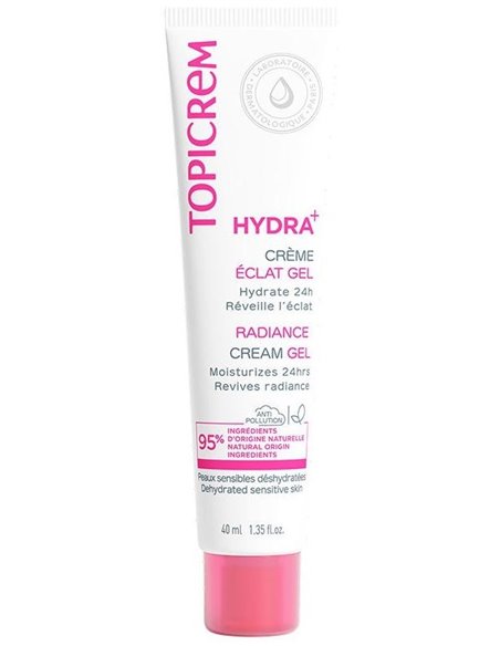 Topicrem Hydra+Gel Hidratante Iluminador 40 Ml de Topicrem