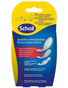 Scholl Apositos Anti Ampollas Mixto de Scholl