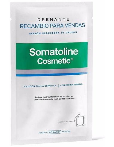 Somatoline Vendas Reductoras Drenantes Recambio 6U de Somatoline
