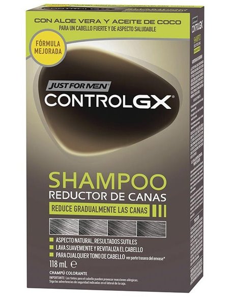 Just For Men Control Gx Redu Canas Champu 118Ml de Just For Men