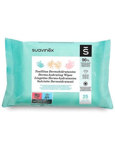 Toallitas Humedas 25 Unidades de Suavinex