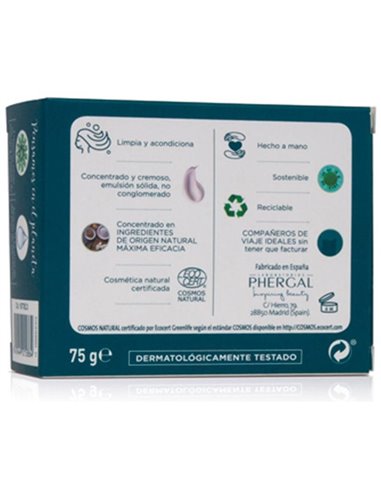 Champu Solido Cosmos 2En1 Uso Frecuente 75Gr. de Dr. Tree