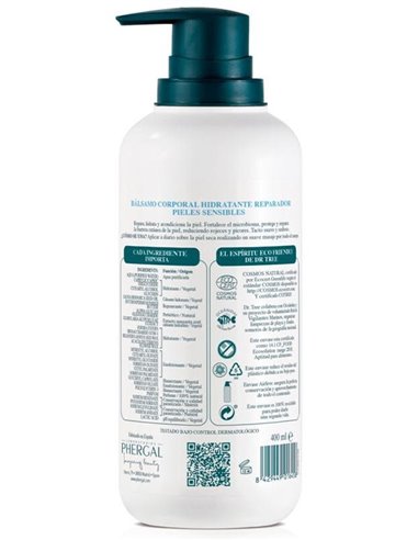 Balsamo Corporal Hidratante 400Ml. Eco de Dr. Tree