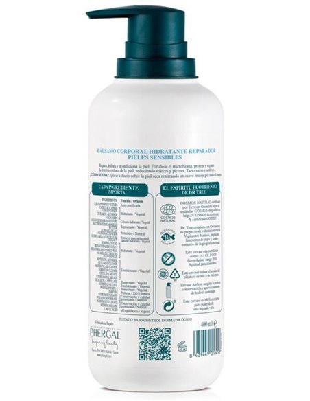 Balsamo Corporal Hidratante 400Ml. Eco de Dr. Tree