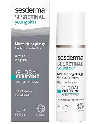 Sesretinal Young Skin Gel Hidratante Plus 30Ml. de Sesderma