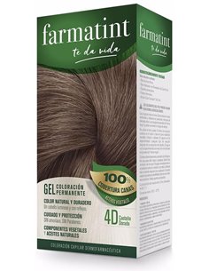 Farmatint Gel 4D Castaño Dorado 135Ml. de Farmatint
