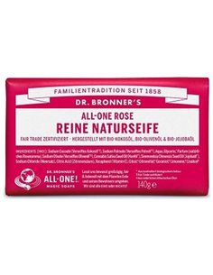 Jabon En Pastilla Rosas 140Gr. de Dr. Bronner´S