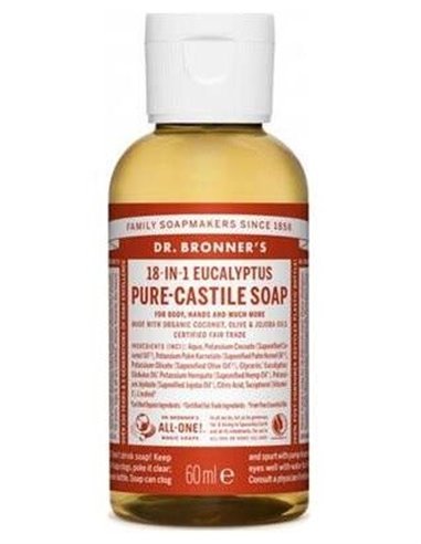 Jabon Liquido Eucalipto 60Ml. de Dr. Bronner´S