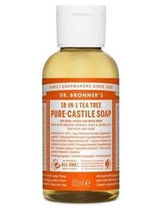 Jabon Liquido Arbol Del Te 60Ml. de Dr. Bronner´S