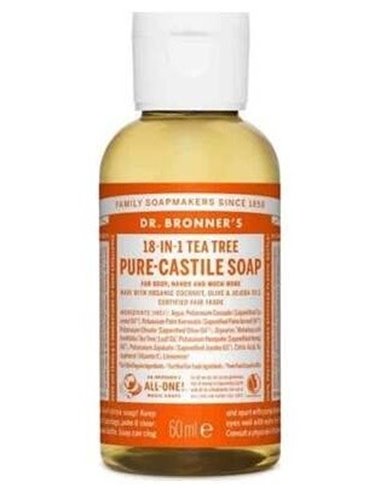 Jabon Liquido Arbol Del Te 60Ml. de Dr. Bronner´S