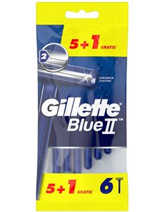 Gillette Maquinilla Desechable Blue2 Fija 5+1Ud de Gillette