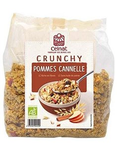 Muesli Crunchy Manzanas Y Canela Bio 500Gr. de Celnat