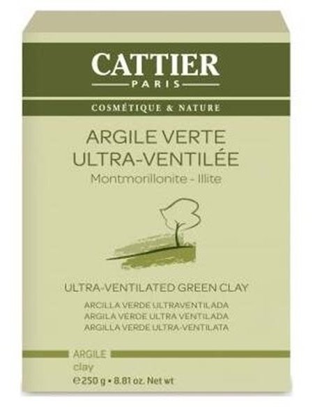 Arcilla Verde Ultraventil. 250 G de Cattier