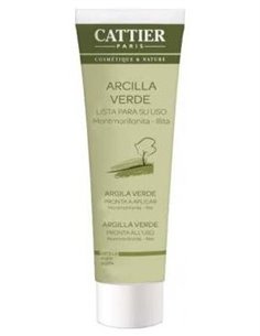 Arcilla Verde 100G Lista Para Usar de Cattier