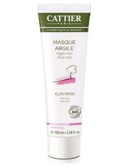Mascarilla De Arcilla Rosa Piel Sensible 100Ml. de Cattier