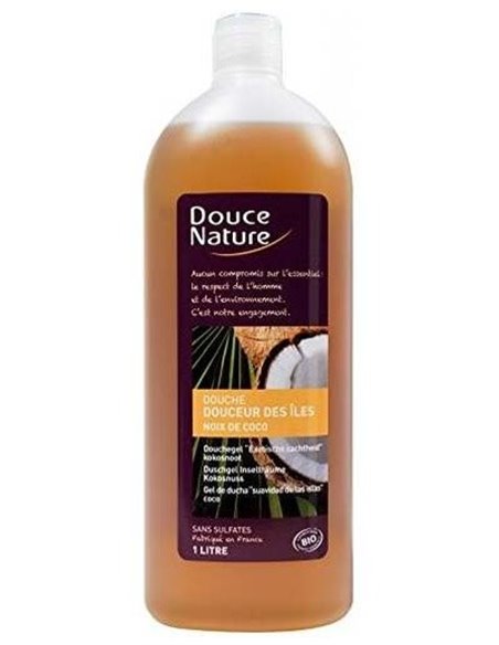 Champu-Gel De Ducha Coco 1L. de Douce Nature