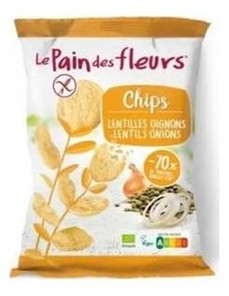 Chips De Lentejas Con Cebolla 50Gr. Bio Sg Vegan de Le Pain Des Fleurs
