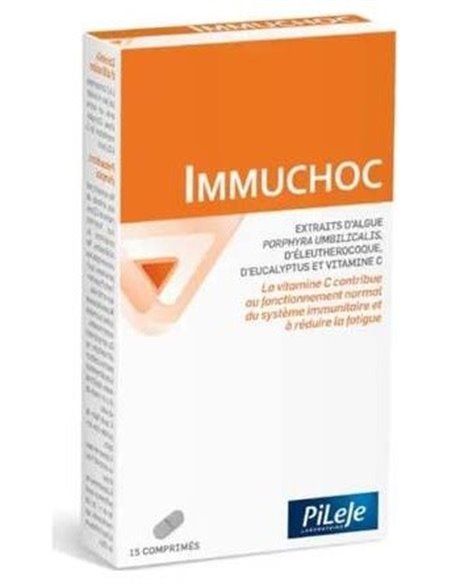 Immuchoc 15 comprimidos de Pileje