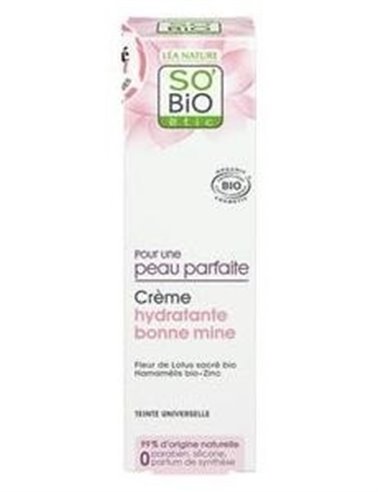 Crema Hidratante Iluminadora 40Ml. de So´Bio Etic