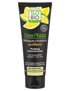 Mascarilla Facial Clean Yuzu Purificante 75Ml. de So´Bio Etic