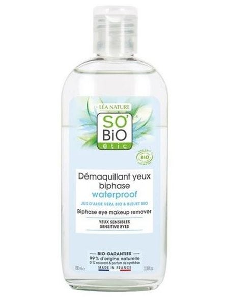 Desmaquillador Ojos Bifasico 100Ml. de So´Bio Etic