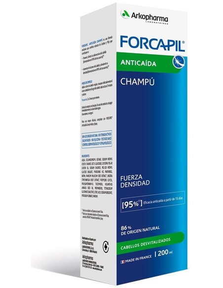 Forcapil Anticaida Champu 200 Ml de Arkopharma