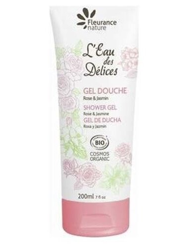Gel De Ducha Eau Delices Rosa Y Jazmin 500Ml. de Fleurance Nature