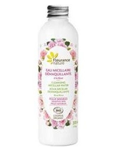 Agua Micelar Desmaquillante Con Rosa 200Ml. Bio de Fleurance Nature