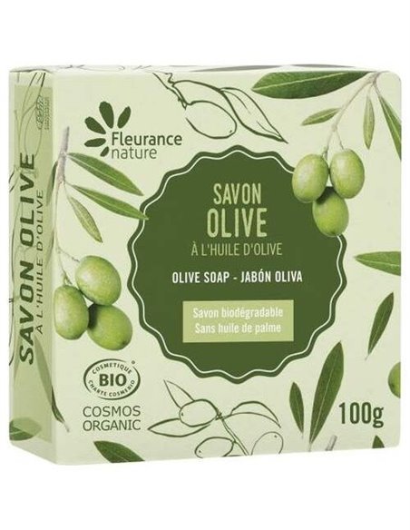 Jabon Perfumado Oliva Pastilla 100Gr. de Fleurance Nature