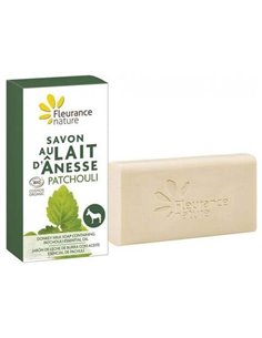 Jabon Leche De Burra Con Patchouli Pastilla 100Gr. de Fleurance Nature