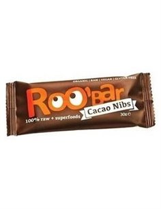 Barritas Con Cacao Y Almendras Bio 20 x 30 g  de Roo´Bar