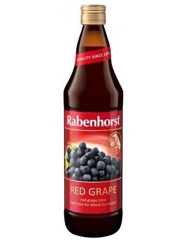 Zumo Uva Roja Con Hierro 750Ml de Rabenhorst