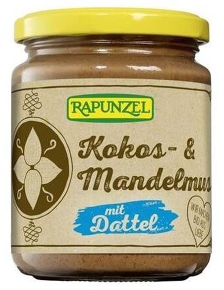 Crema De Coco Y Almendras Con Datil 250Gr. Bio de Rapunzel