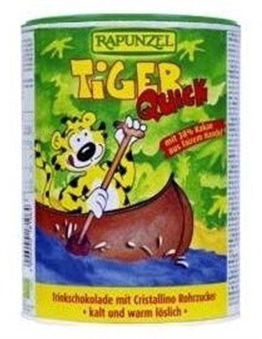 Cacao Tiger  Azucar Integral Caña Soluble 400G Bio de Rapunzel