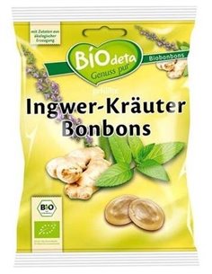 Caramelos  De Jengibre Y Hierbas 75Gr. Bio de Biodeta