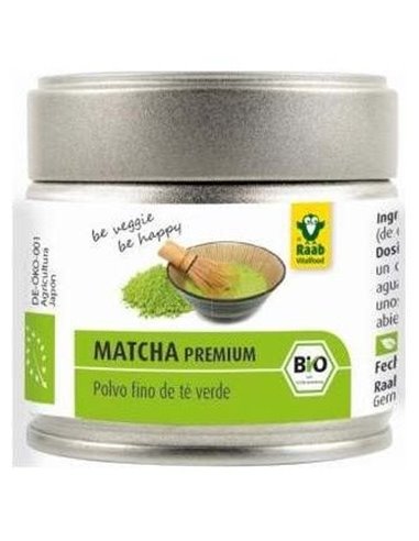 Matcha Te Verde Premium Polvo 30Gr. Bio Sg Vegan de Raab Vitalfood