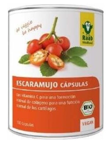 Escaramujo cápsulas 860mg, bote 150 ud de Raab Vitalfood