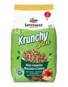 Muesli Krunchy Sun Manzana Canela 375Gr Bio de Barnhouse