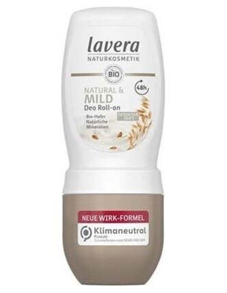 Desodorante Roll-On 48H Suave & Natural 50Ml. de Lavera