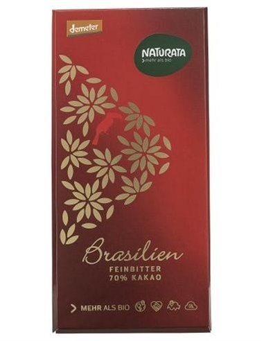 Chocolate Amargo Brasil 70% 80Gr.  Demeter de Cal Valls