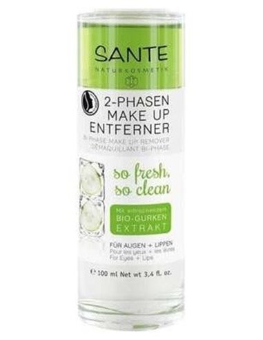Desmaquillante Bifasico Ojos Y Labios 110Ml. de Sante Naturkosmetik