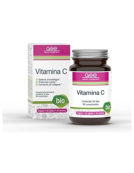 Vitamina C 60Comp. Bio Vegan de Gse