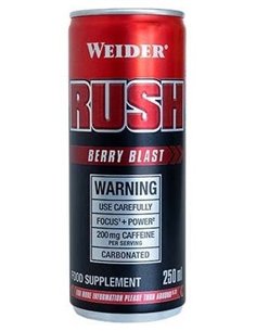 Weider Rush Bebida Berryblast 250Mlx24Uds. de Weider