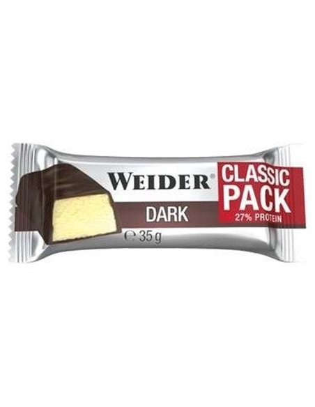 Weider Bar Chocolate Negro-Platano 24Uds. de Weider