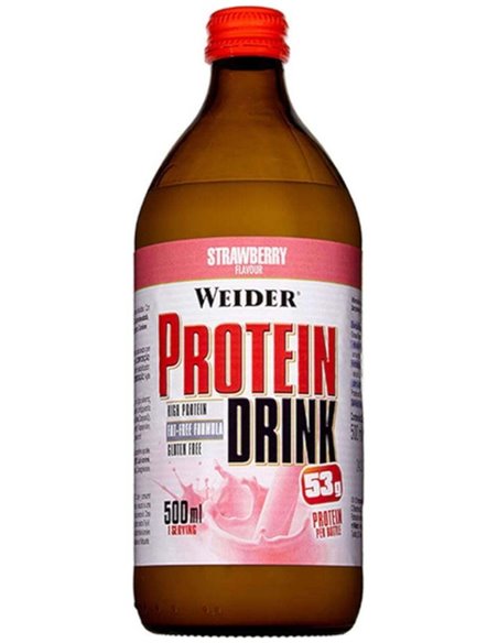 Weider Protein Drink Fresa 500Ml. de Weider