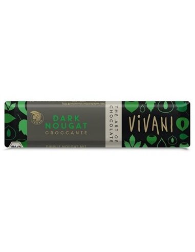 Barrita De Chocolate Negro Praline Y Avellana 18Ud de Vivani