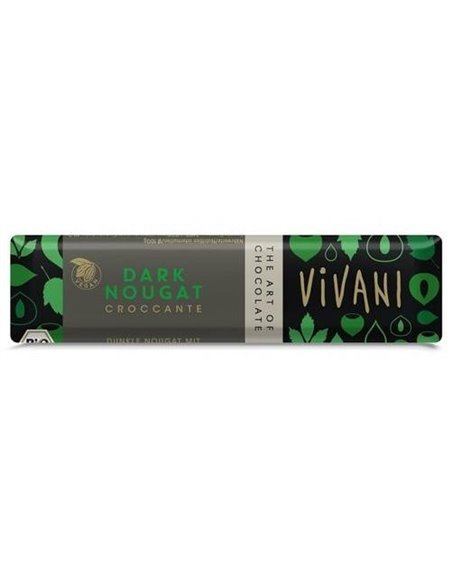 Chocolatina Dark Nougat Croccante de Vivani