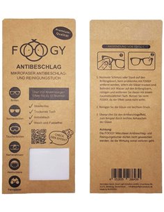 Foogy Gamuza Limpiadora Anti-Vaho 1Ud.** de Foogy